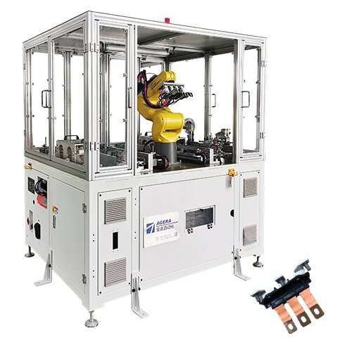 Automatic Tram Robot Copper Brazing Machine
