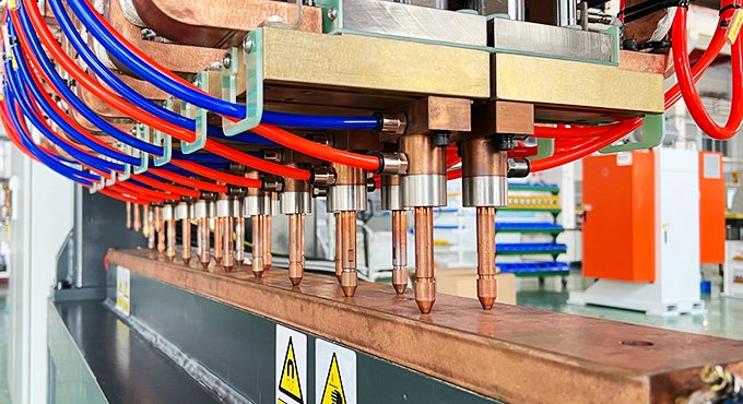 Wire Mesh Shelf Spot Welding