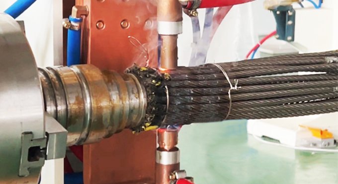 High Welding Efficiency Steel Wire Welding