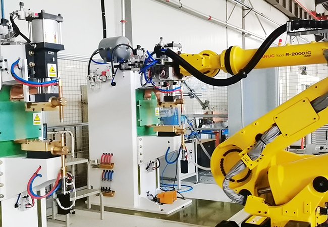 Fully Automatic Nut Spot Welding Workstation
