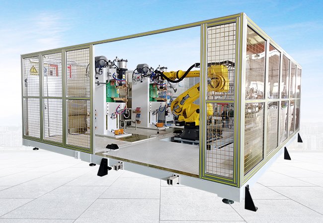 Fully Automatic Nut Spot Welding Workstation
