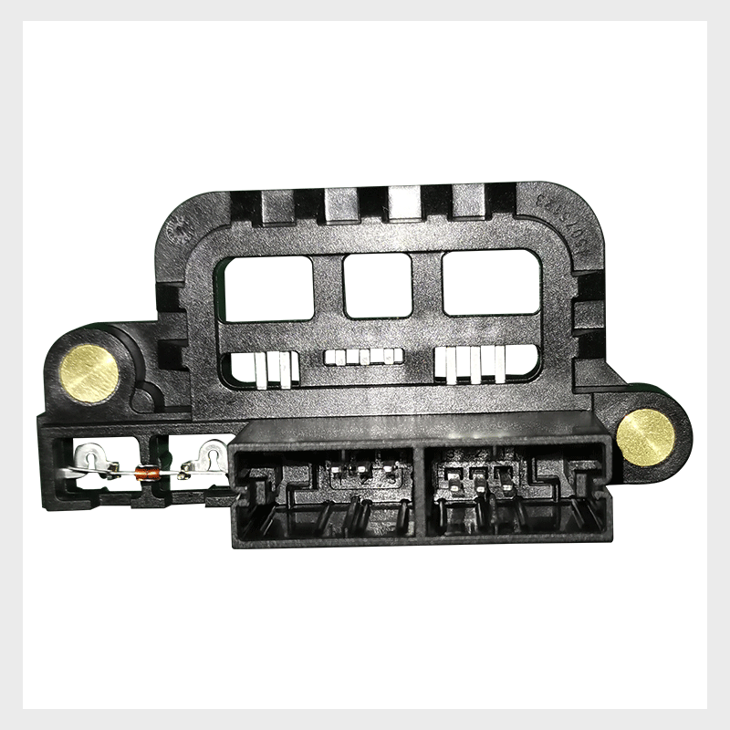 Capacitor lead clamping soldering