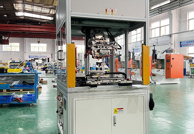 Filter Capacitor Pin Clamping Welding Machine