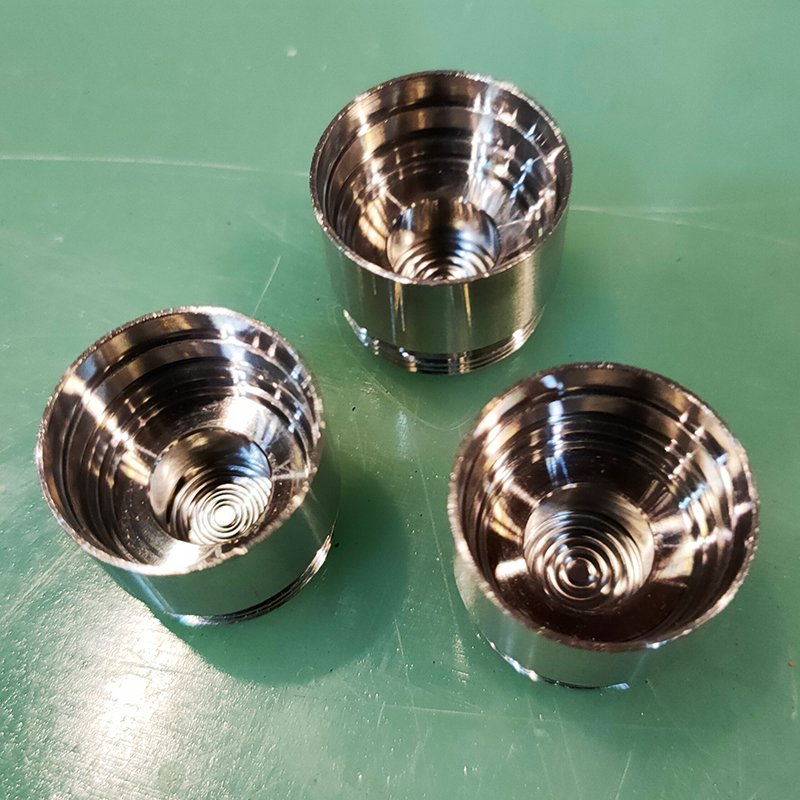 Pressure sensor ring spot welding