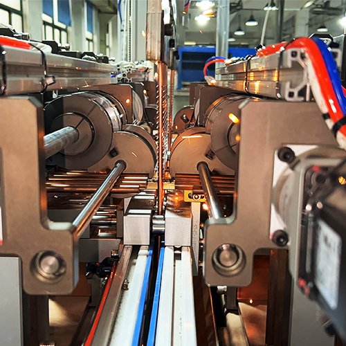 Welding of Bandy tubes in the condenser