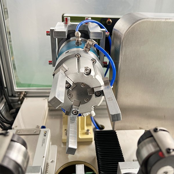 Dampener grinding machine dust collection system